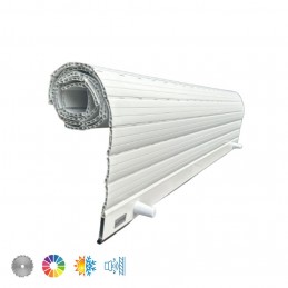 Persiana de PVC curva a...