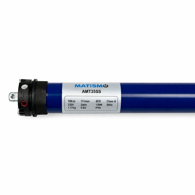 Motor persiana 40 mm super corto - Hasta 26  kg - MATISMO AMT35SS