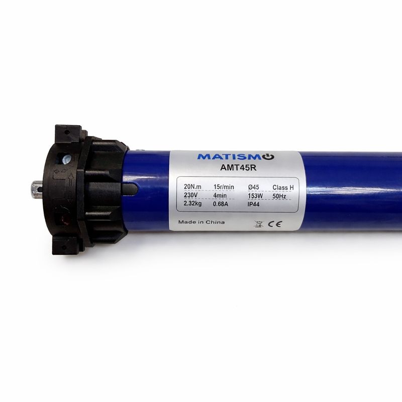 Motor para persiana AMT45R con mando y app gratuita smartphone