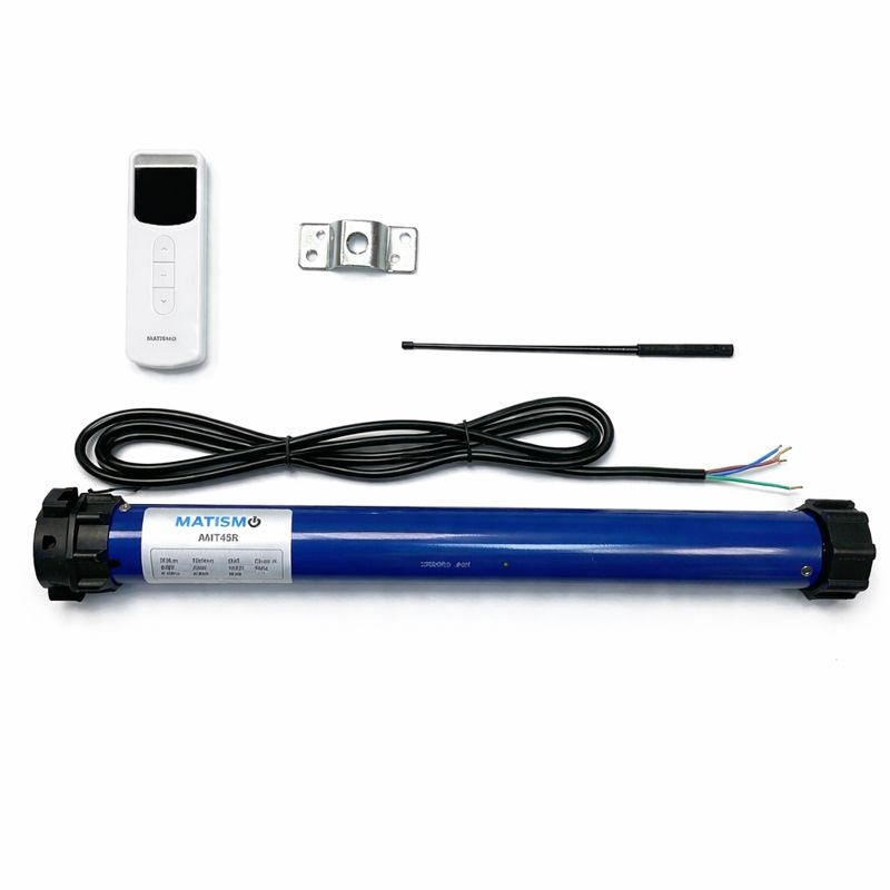 Motor para persiana AMT45R con mando y app gratuita smartphone