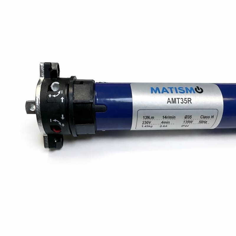 Motor tubular para persiana con mando AMT35R - 40mm