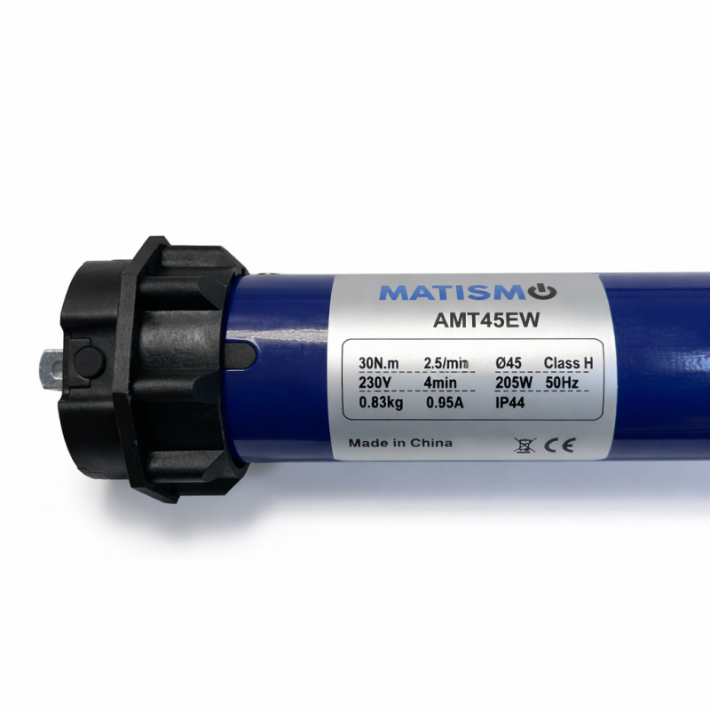 Motor persiana con mando a distancia y wifi integrado AMT45EW - Compatible Smart Life o Tuya
