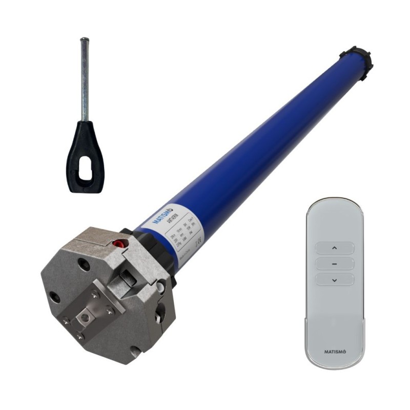 Motor toldo con mando y manivela de emergencia - MATISMO AMT45RM
