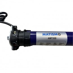MATISMO Motor para persiana AMT35 - Incluye adaptador para eje 40
