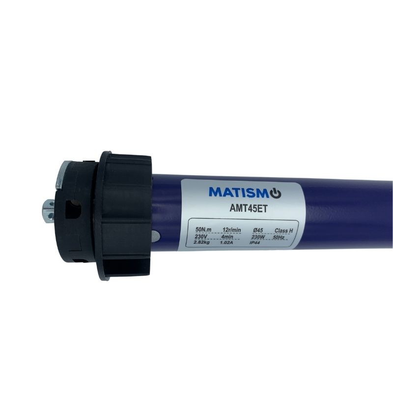 MATISMO AMT45ET Motor para toldo con mando a distancia y finales de carrera electrónicos