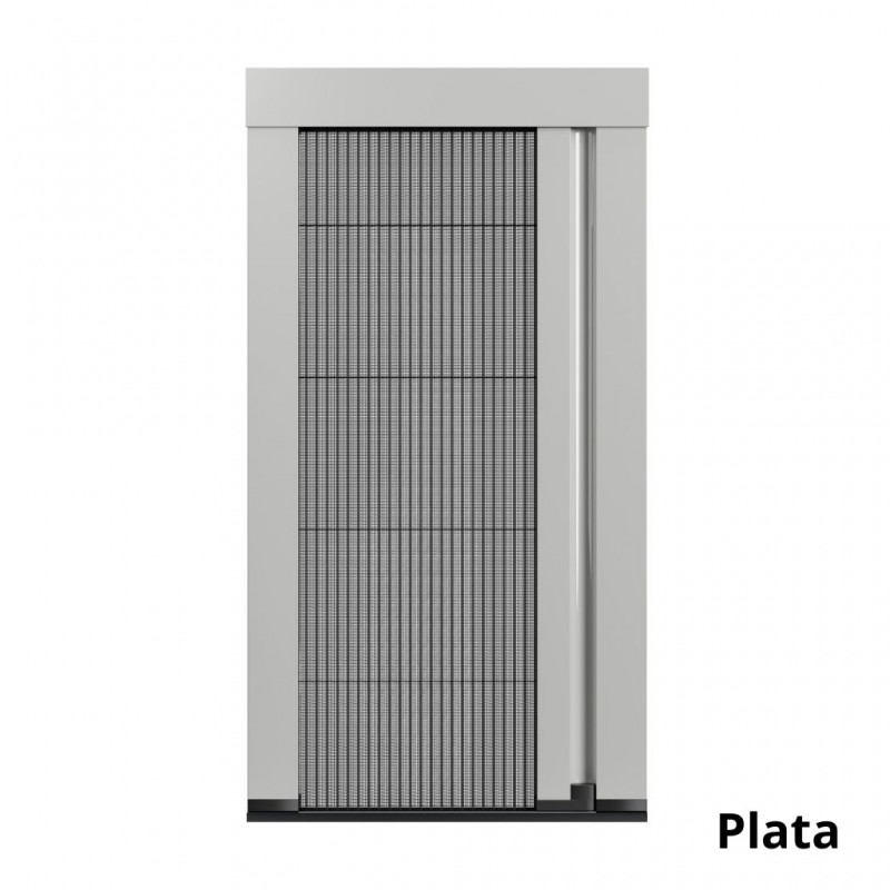 Mosquitera plisada de aluminio totalmente a medida