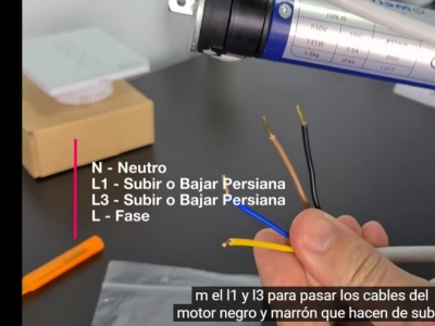 ¿Cómo instalar un motor de persiana y un interruptor Wifi de la marca Matismo?