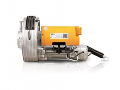 Instalación de un motor puerta enrollable